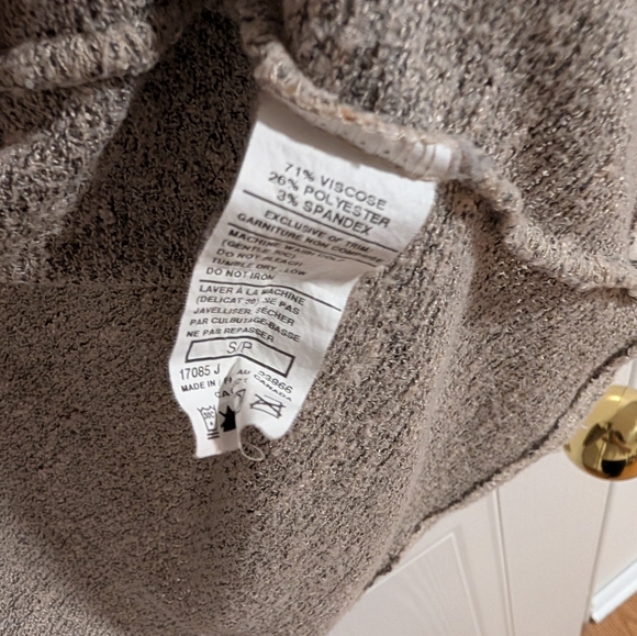 Cocoon beige cardigan - Picture 5 of 5